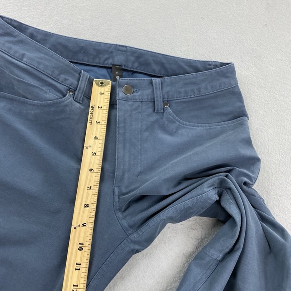 Lululemon Pants Mens 31 Blue ABC Slim Fit Utilitech Abrasion Resistant LM5ABNS - Picture 11 of 13